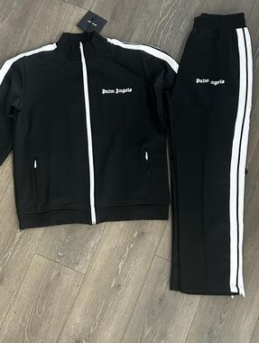 Palm Angels Black Track Suit Size L